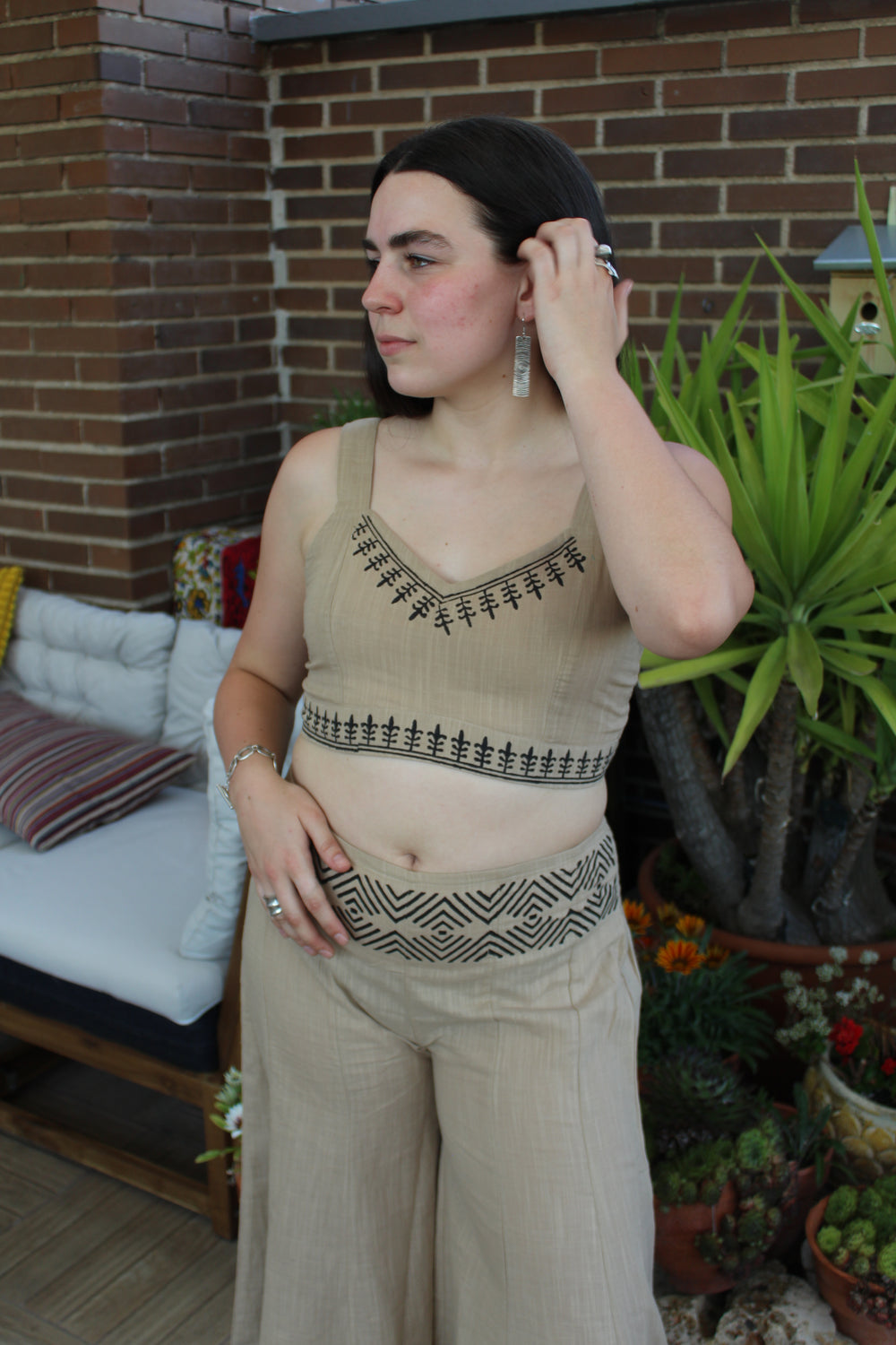 Pantalón Phan Beige