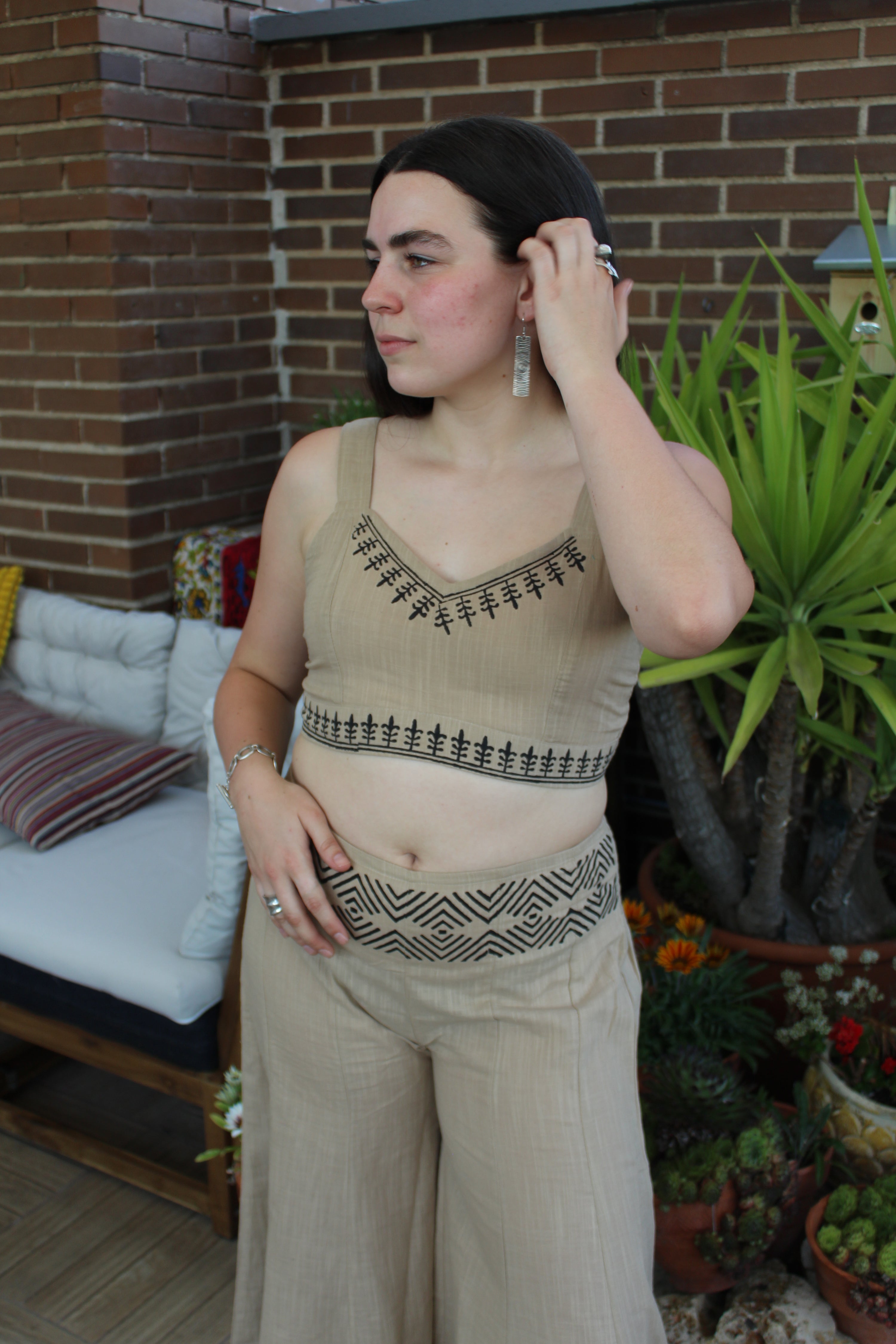 Pantalón Phan Beige