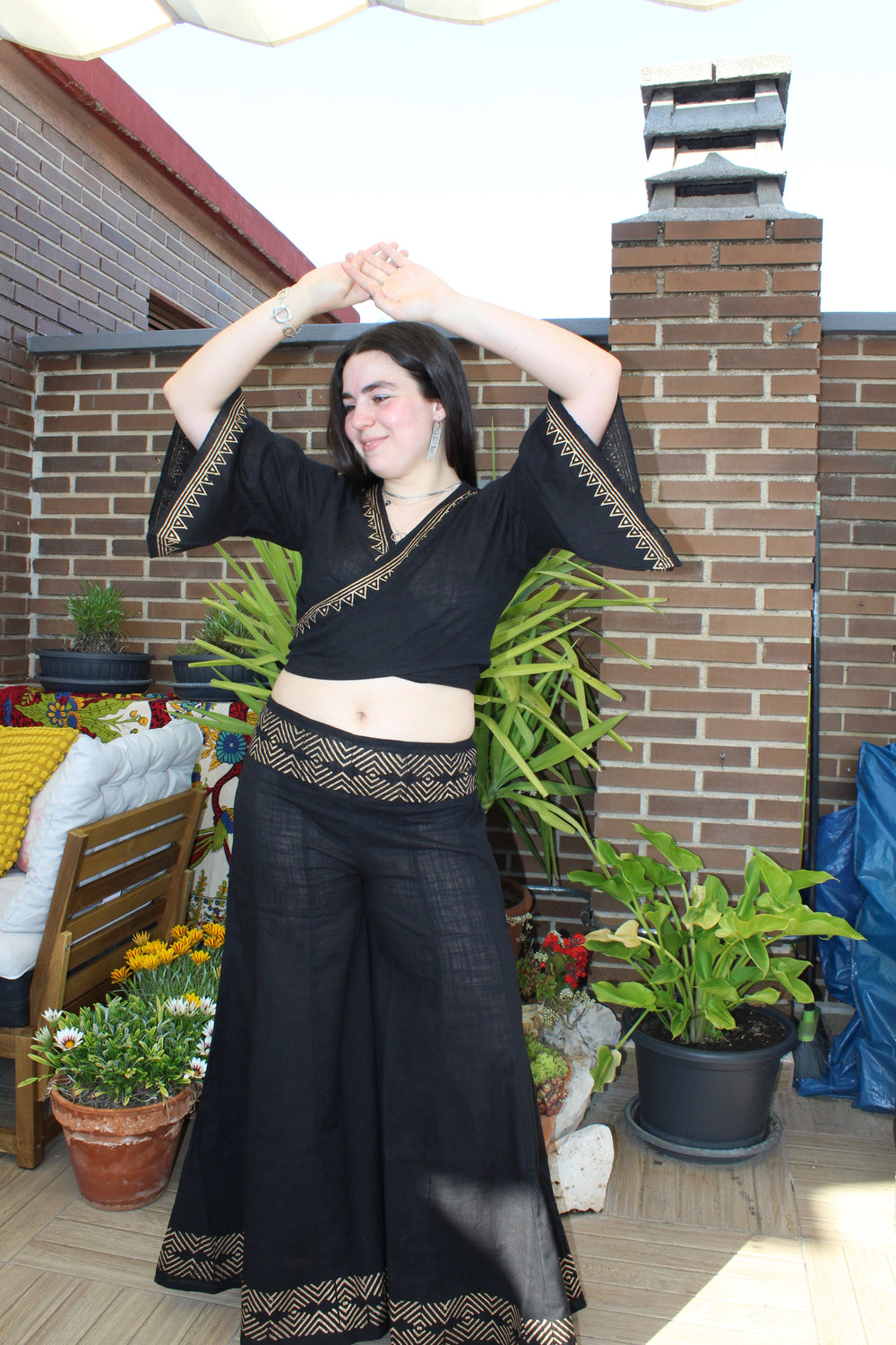 Pantalón Phan Negro