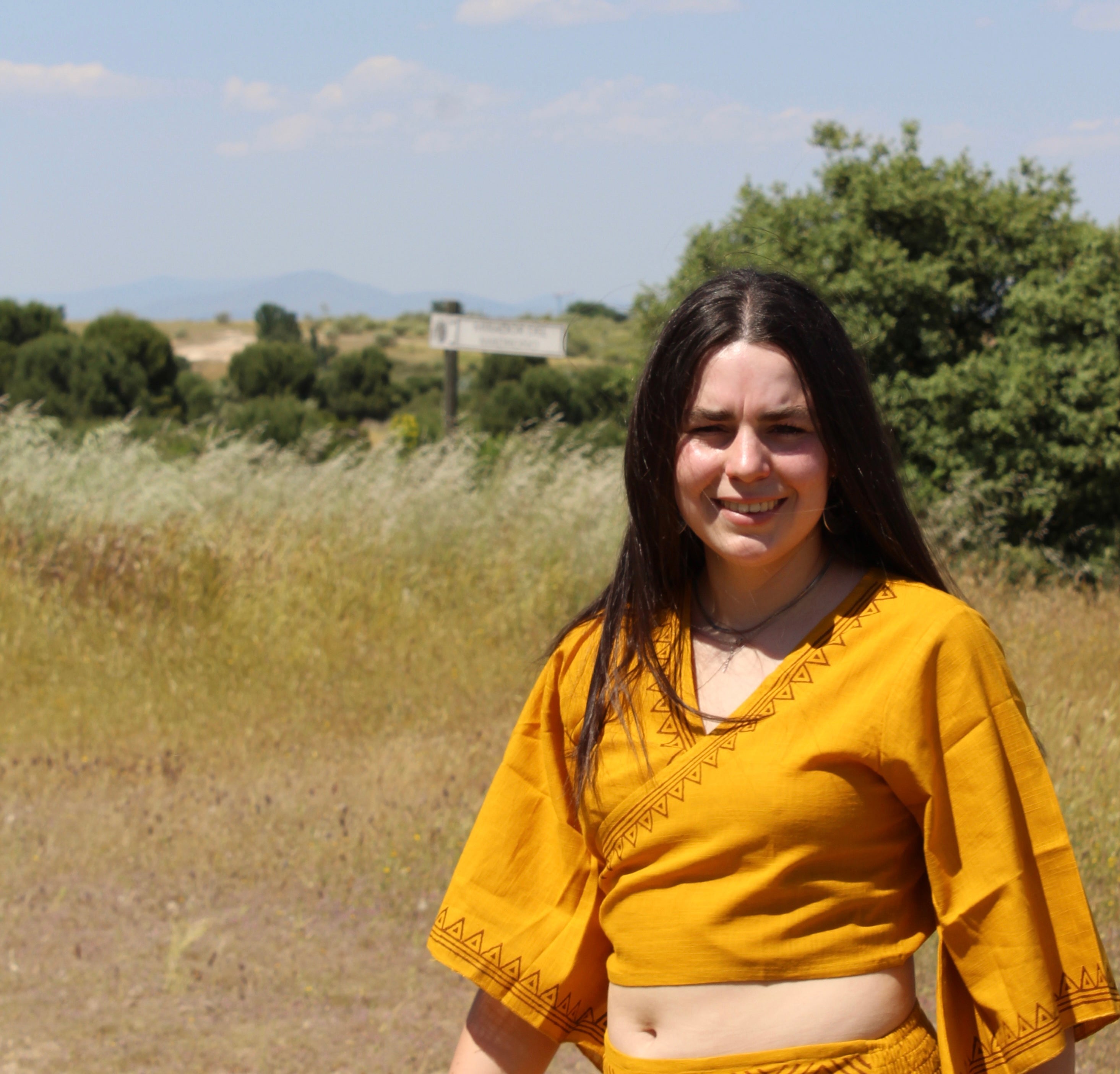 Bolero Largo Mostaza