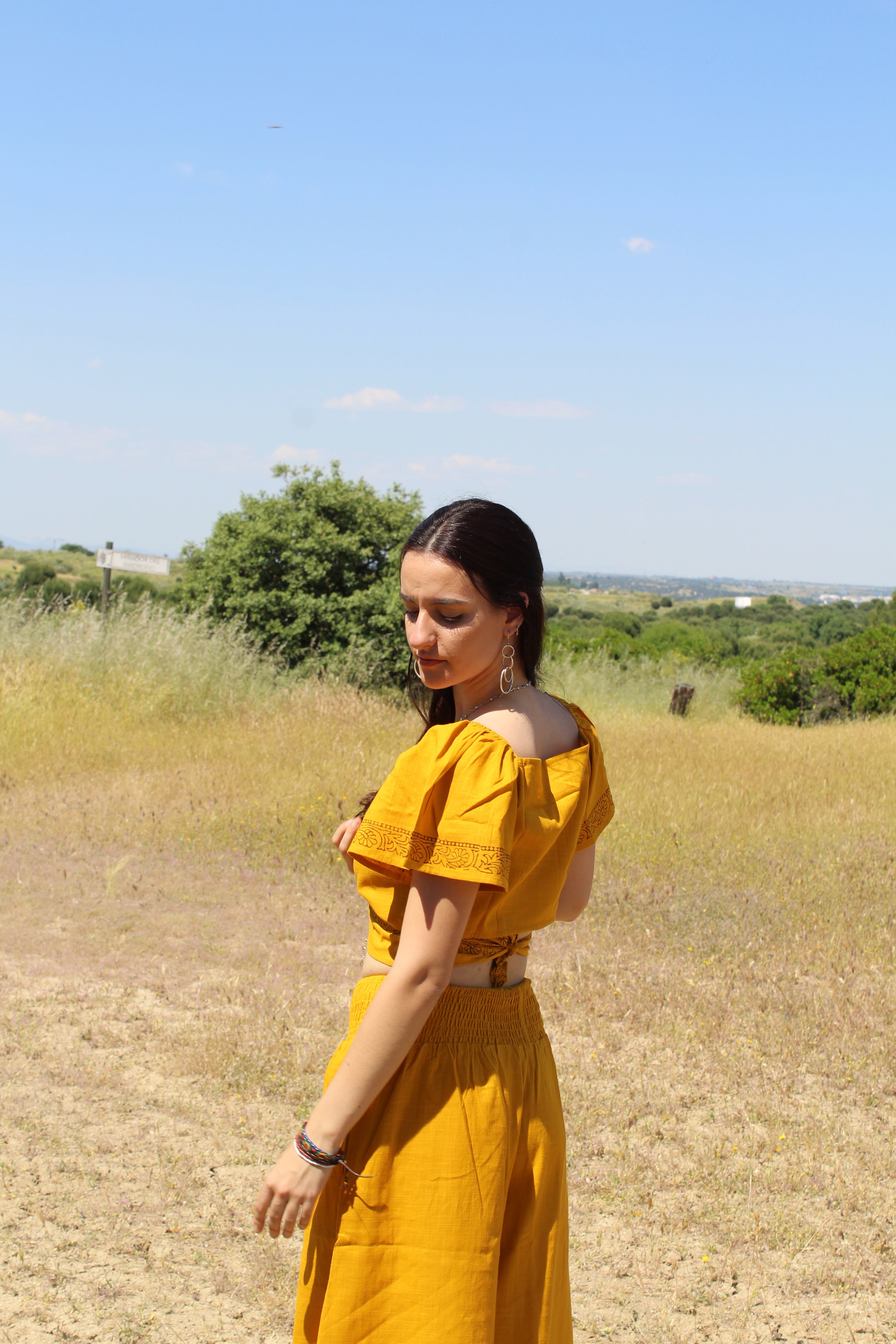 Bolero Corto Mostaza