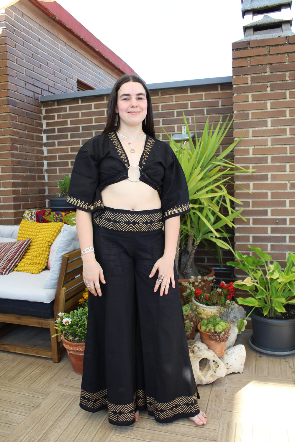 Pantalón Phan Negro
