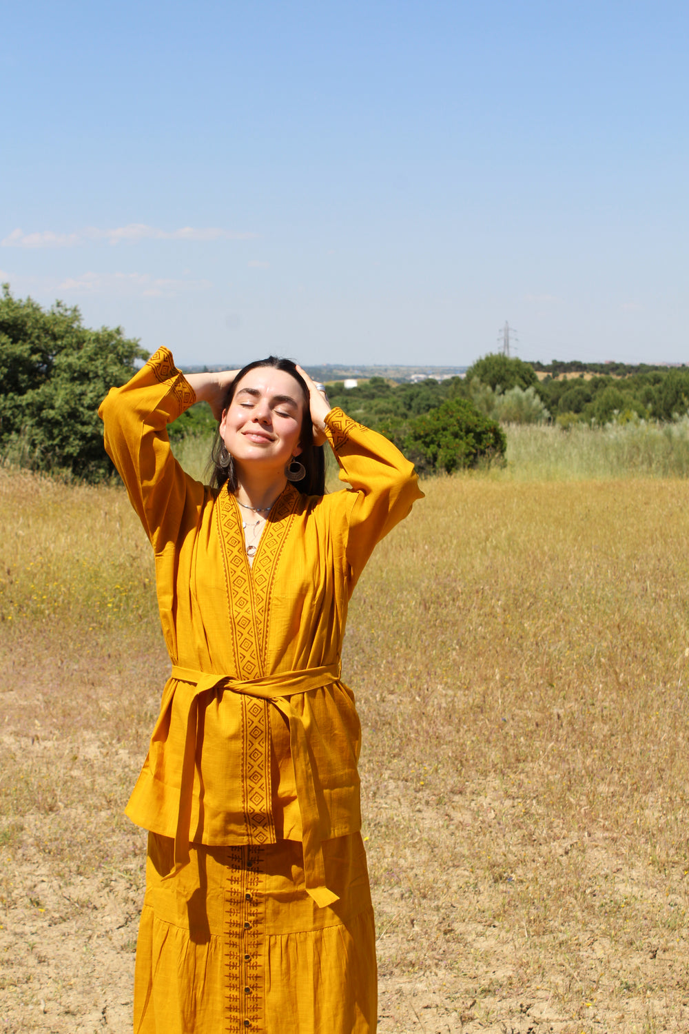 Kimono Mostaza