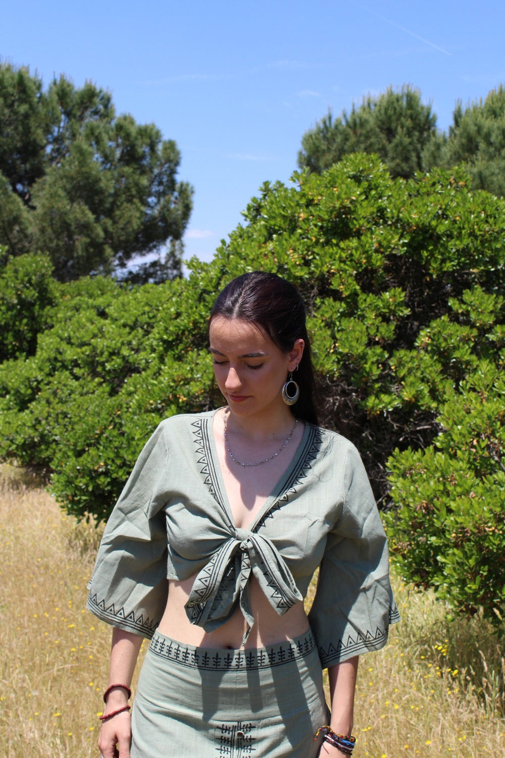 Bolero Largo Oliva