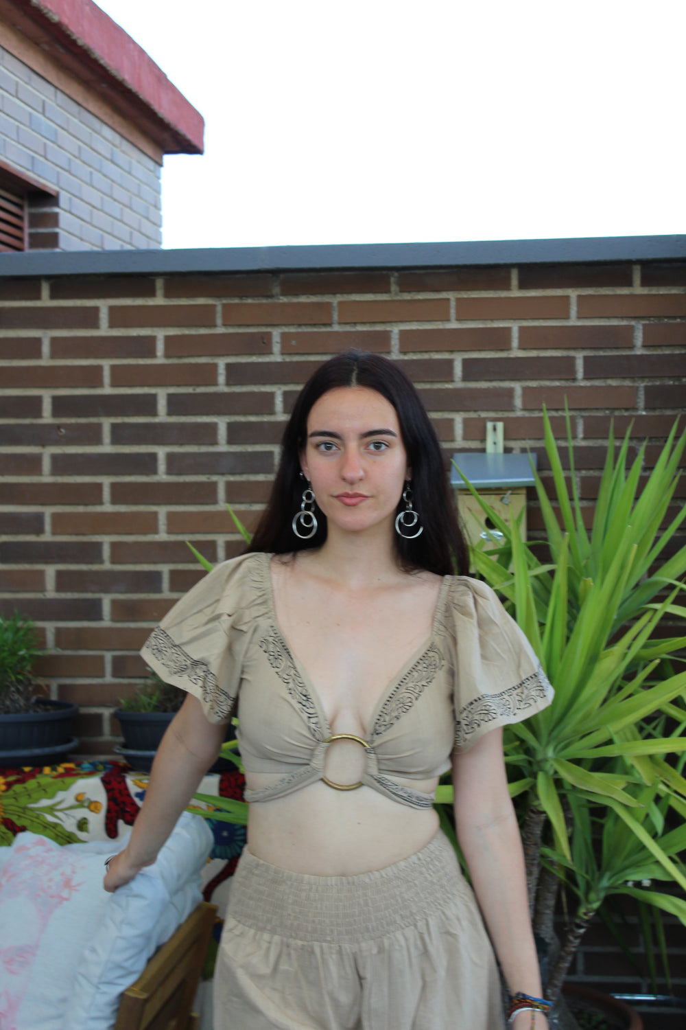 Bolero Corto Beige
