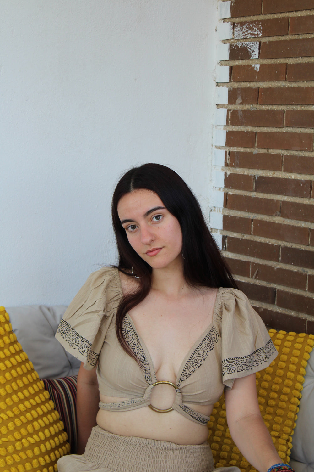 Bolero Corto Beige