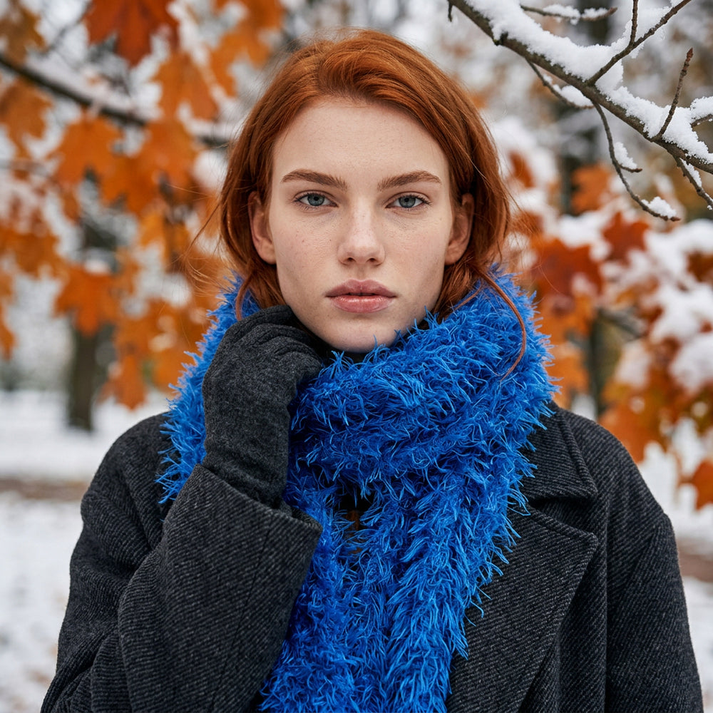Bufanda Multiposición Royal Blue