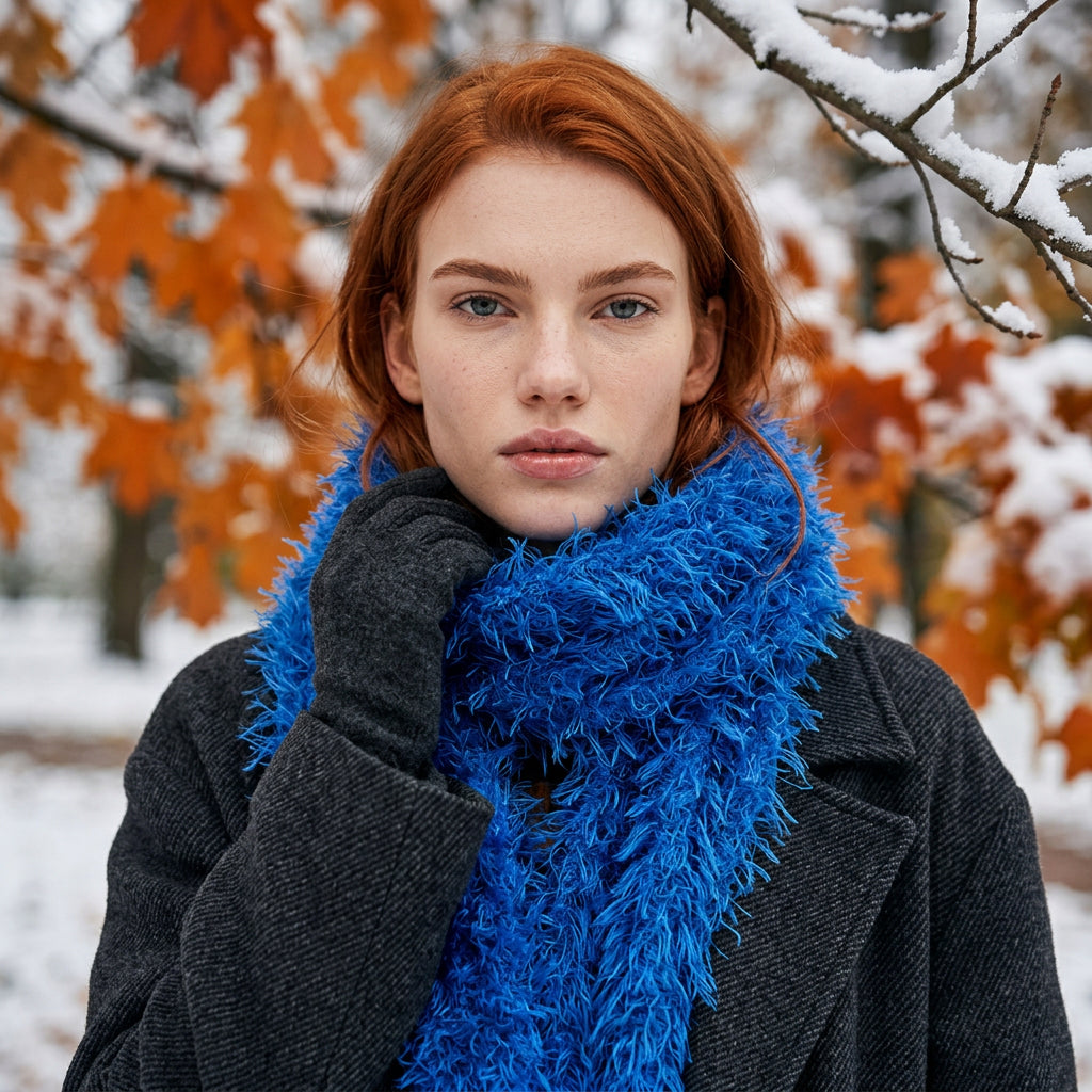 Bufanda Multiposición Royal Blue