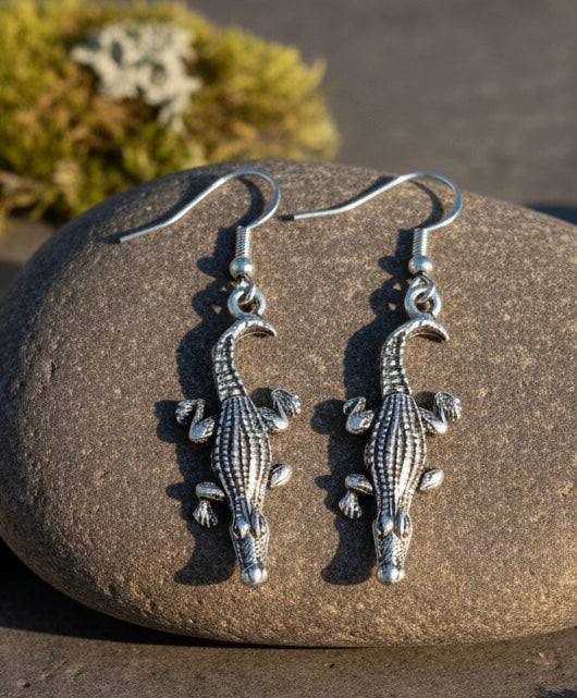 Pendientes Cocodrilo