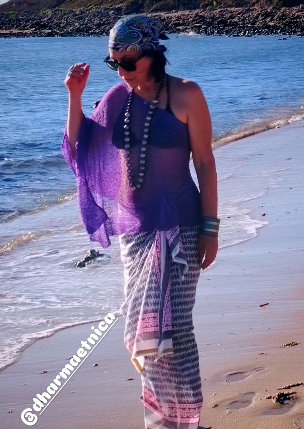 Poncho Berenjena