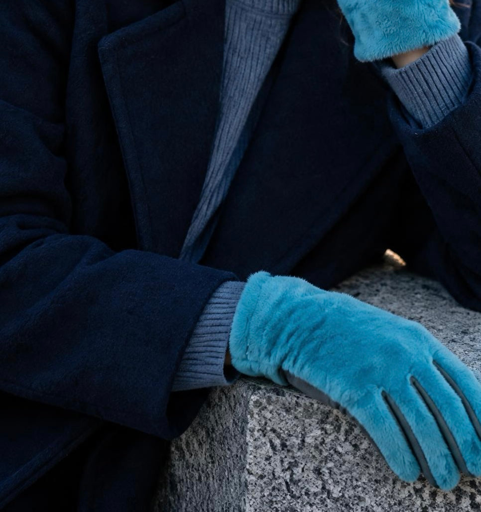 Guantes Turquesa