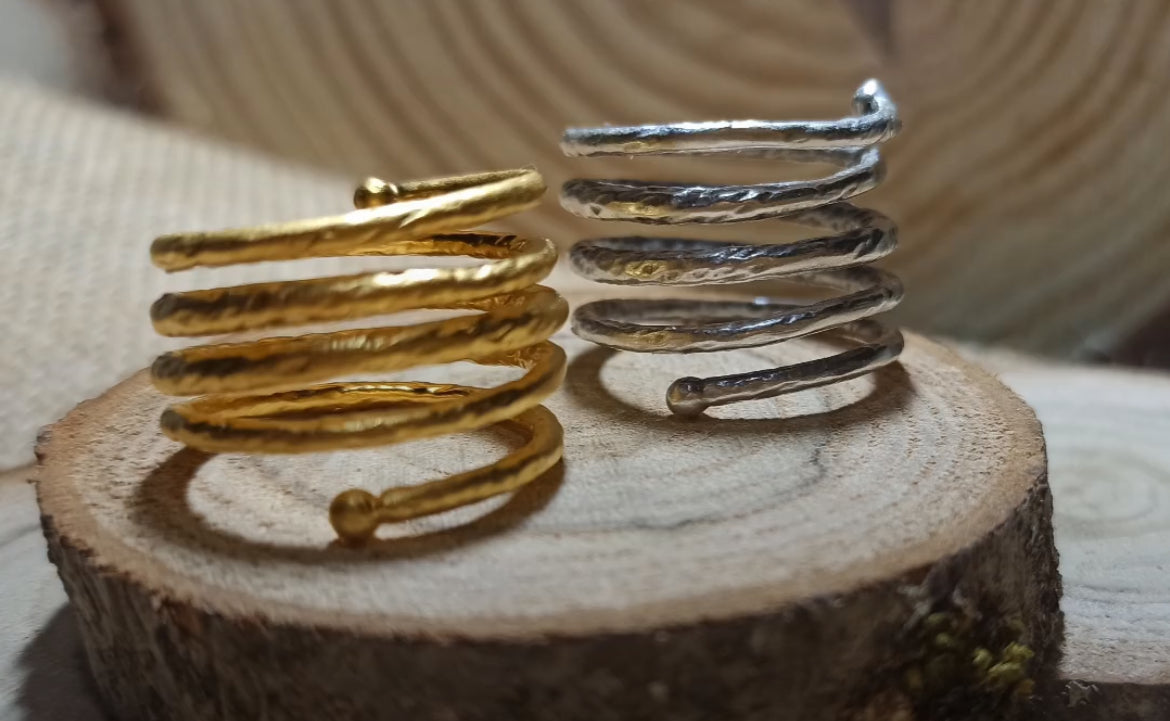 Anillo Muelle Dorado