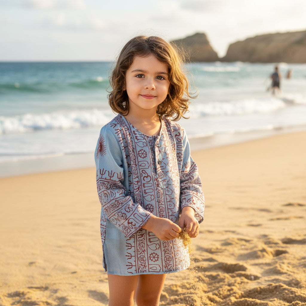 Kurta Perla de Niños. (Recomendamos pedir una talla más).