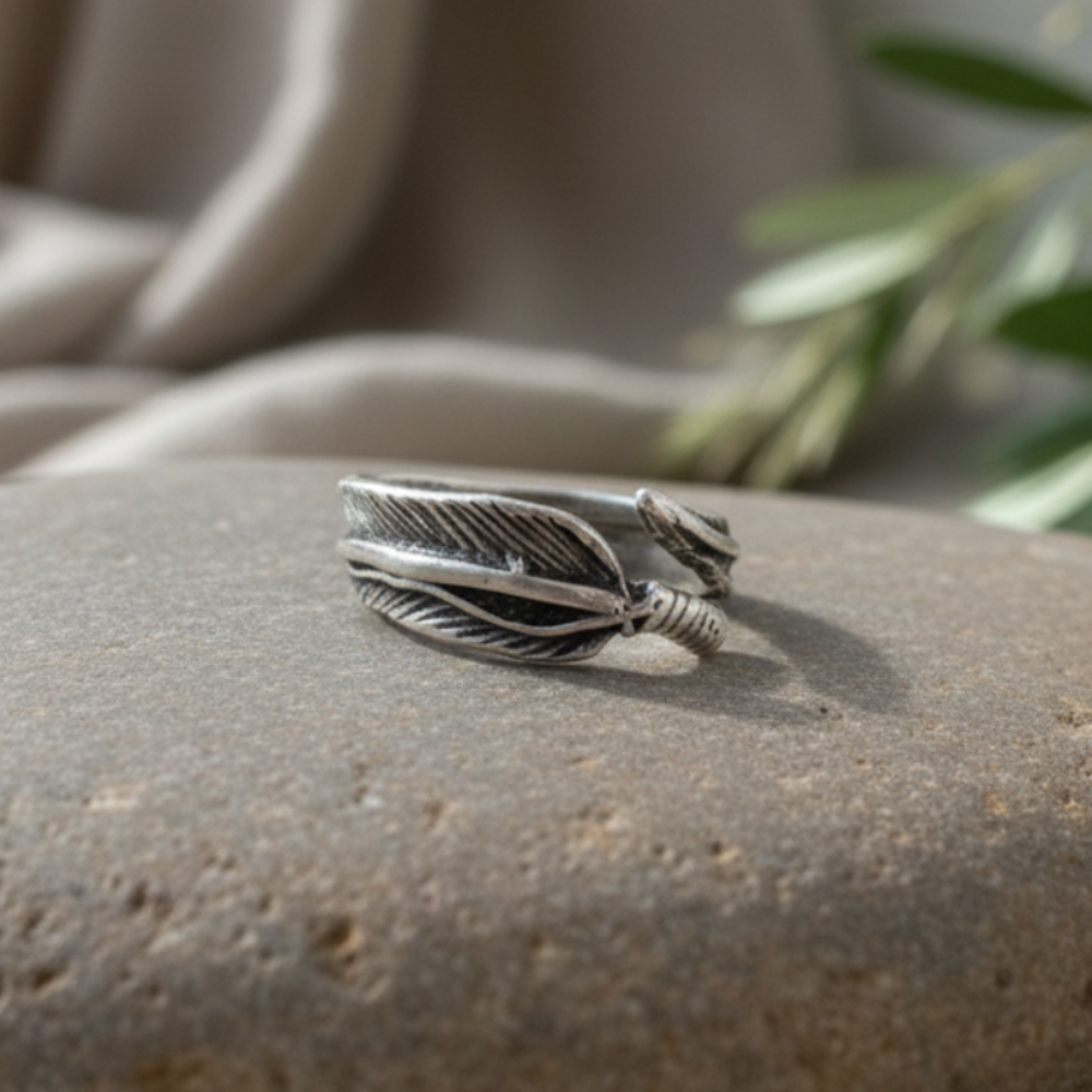 Anillo Pluma