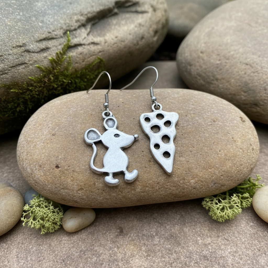 Pendientes Mouse
