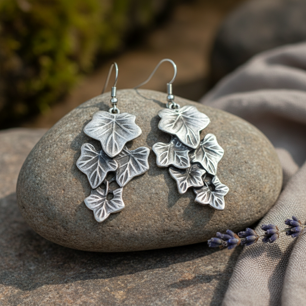 Pendientes Hojarasca