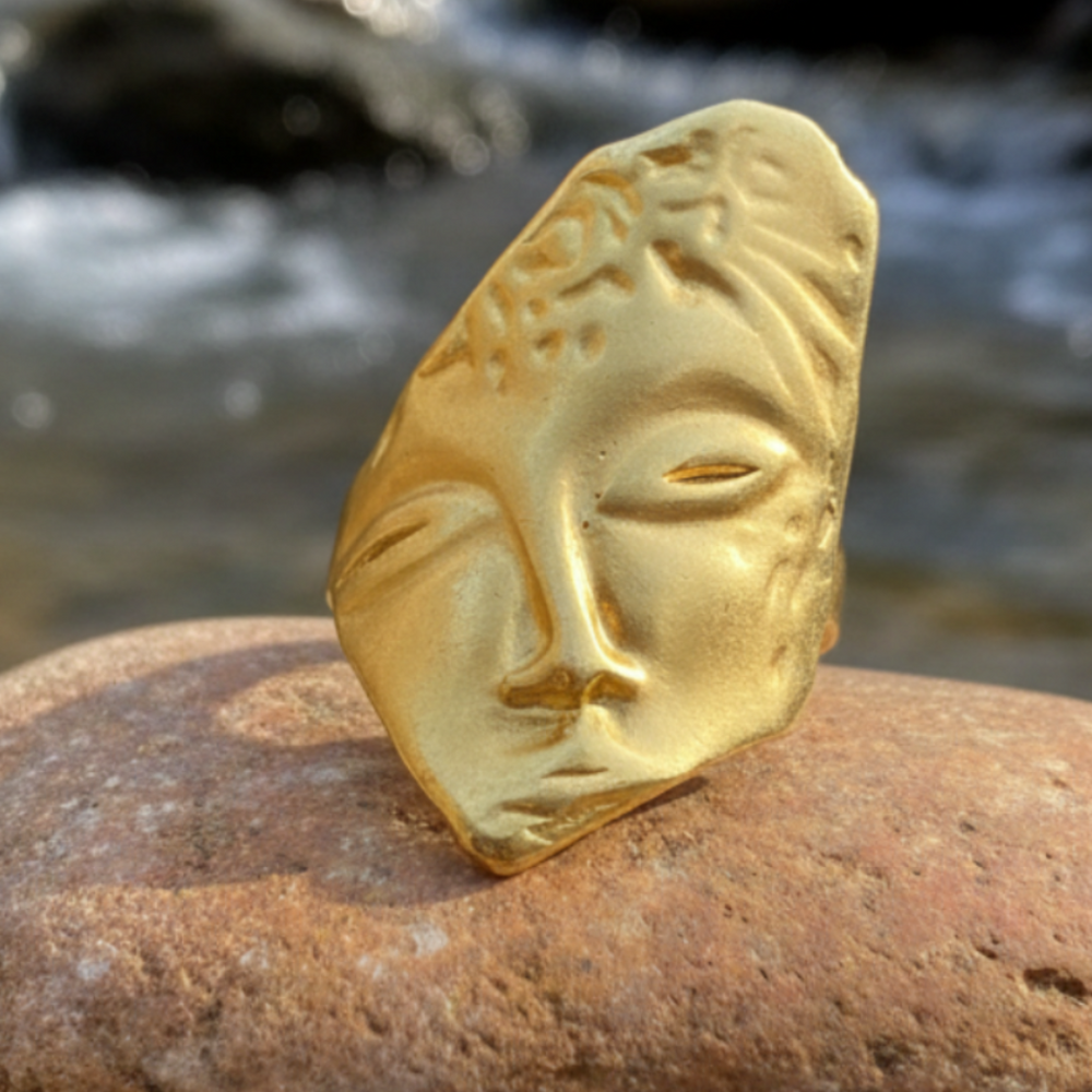 Anillo Buda Dorado