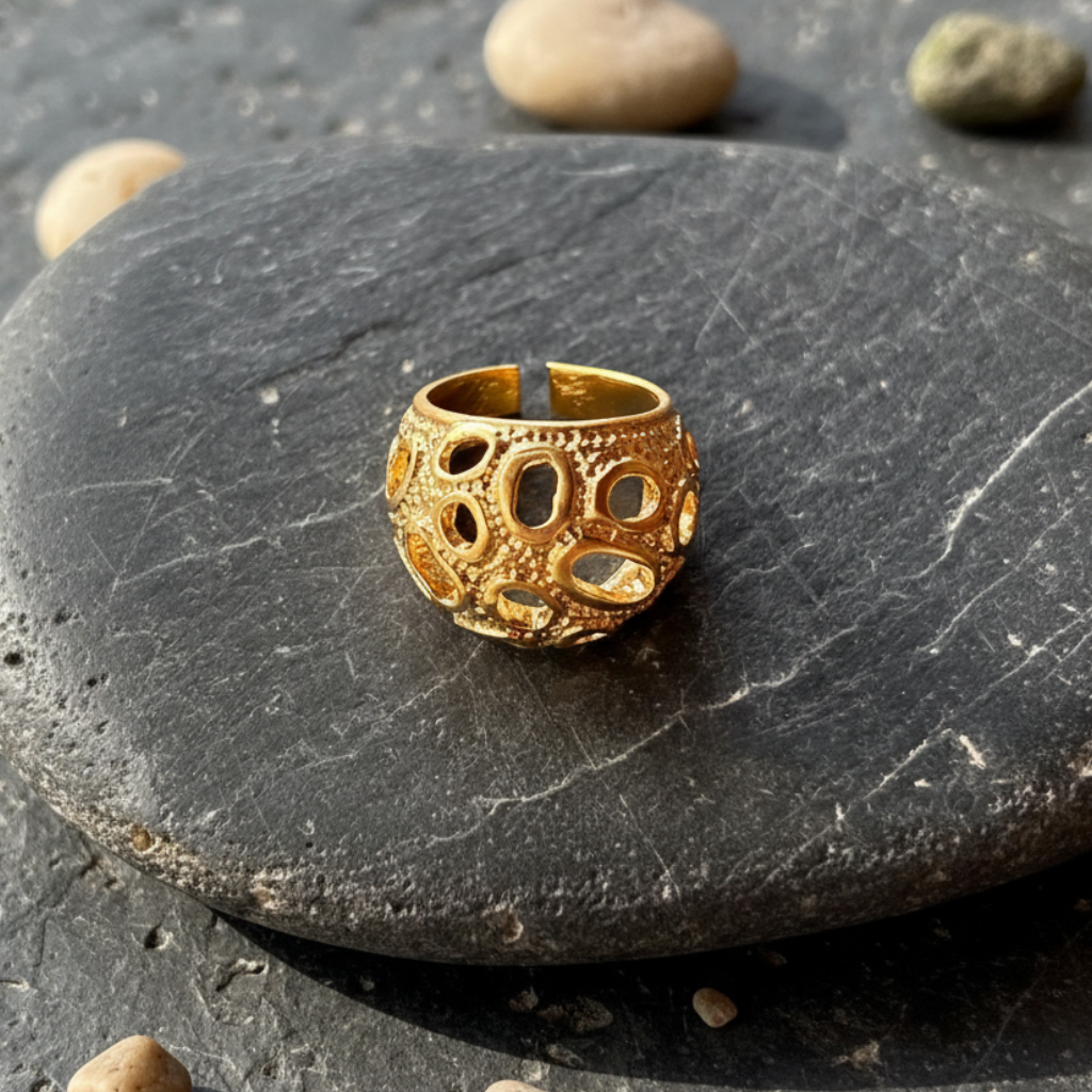 Anillo Conve Dorado