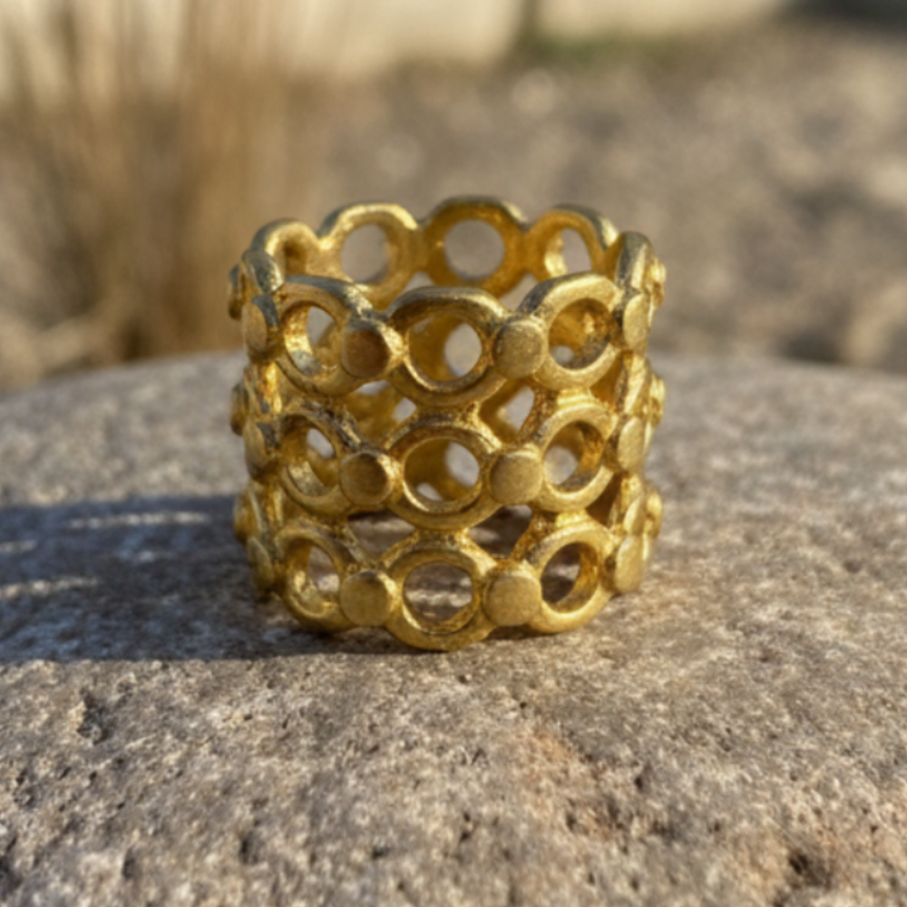Anillo Libiak Dorado