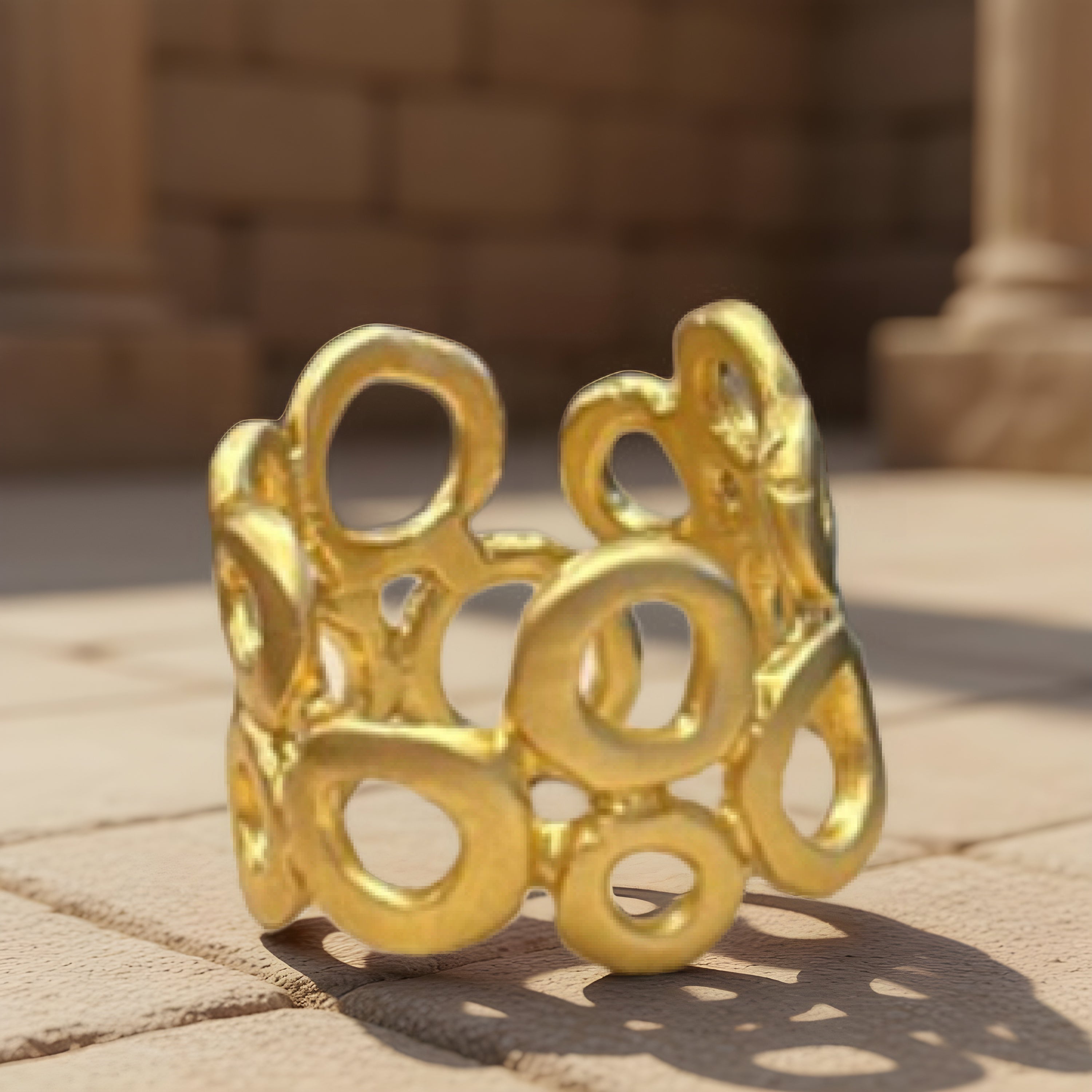 Anillo Pano Dorado