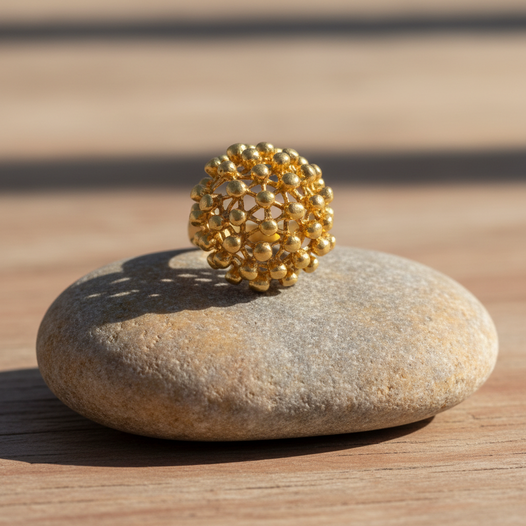Anillo Ramo Dorado