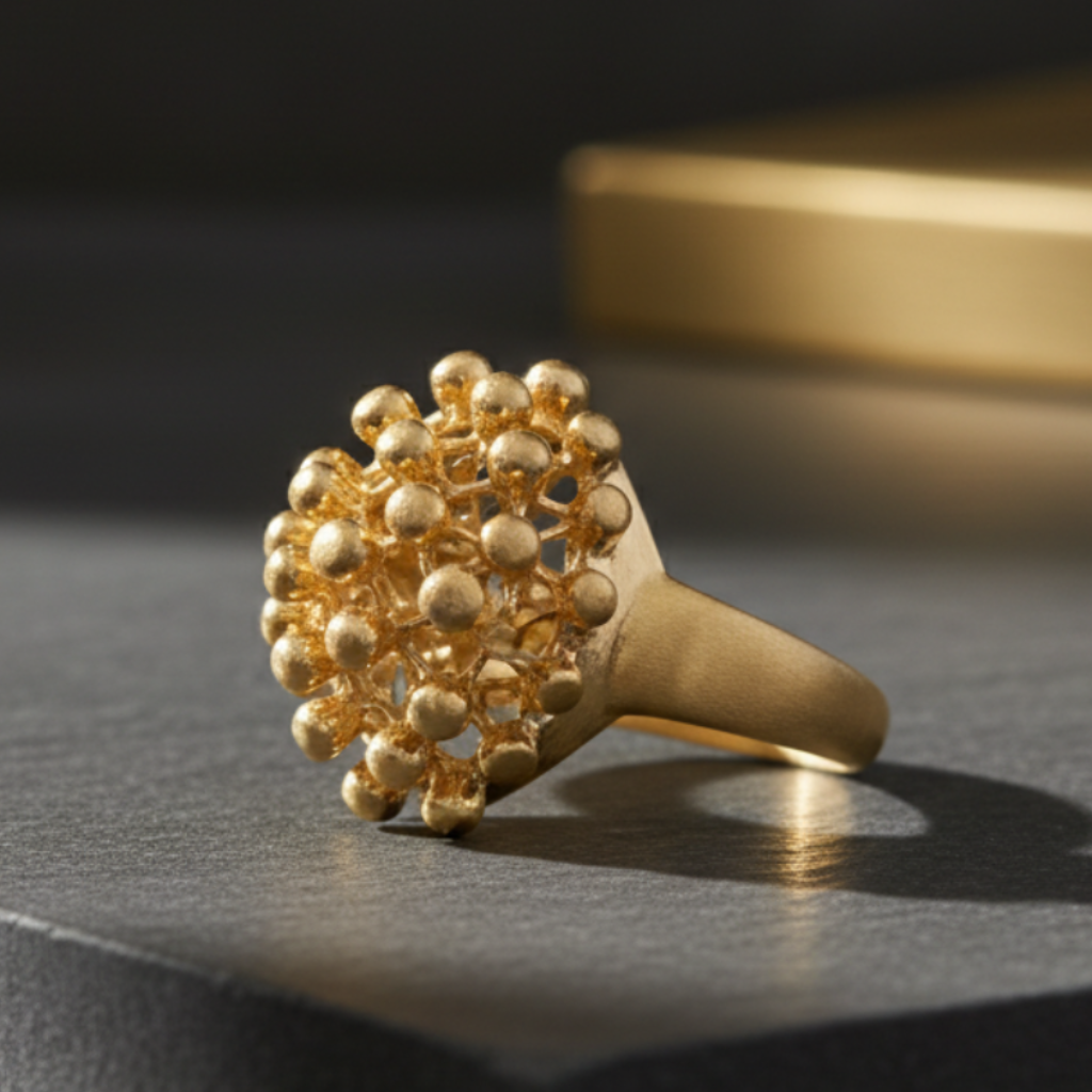 Anillo Ramo Dorado