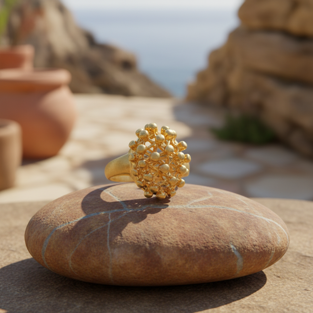 Anillo Ramo Dorado