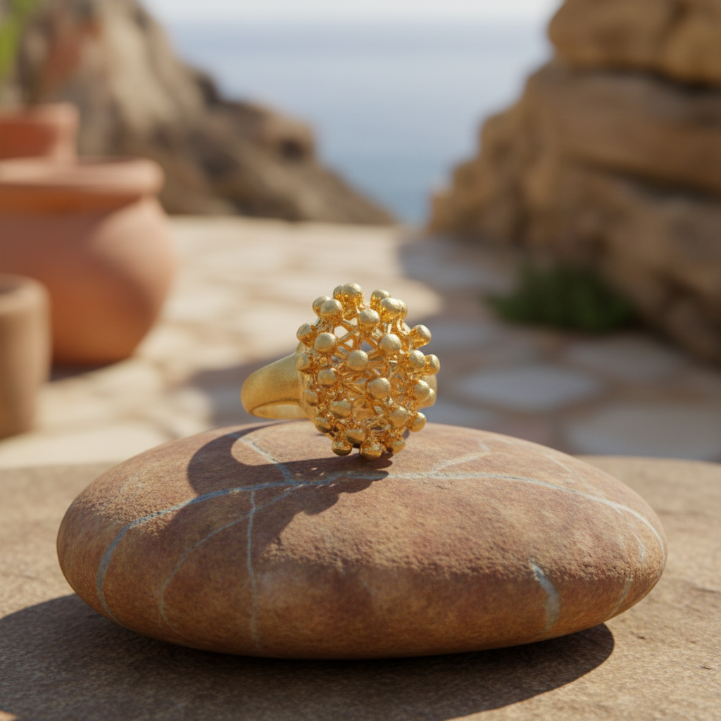 Anillo Ramo Dorado