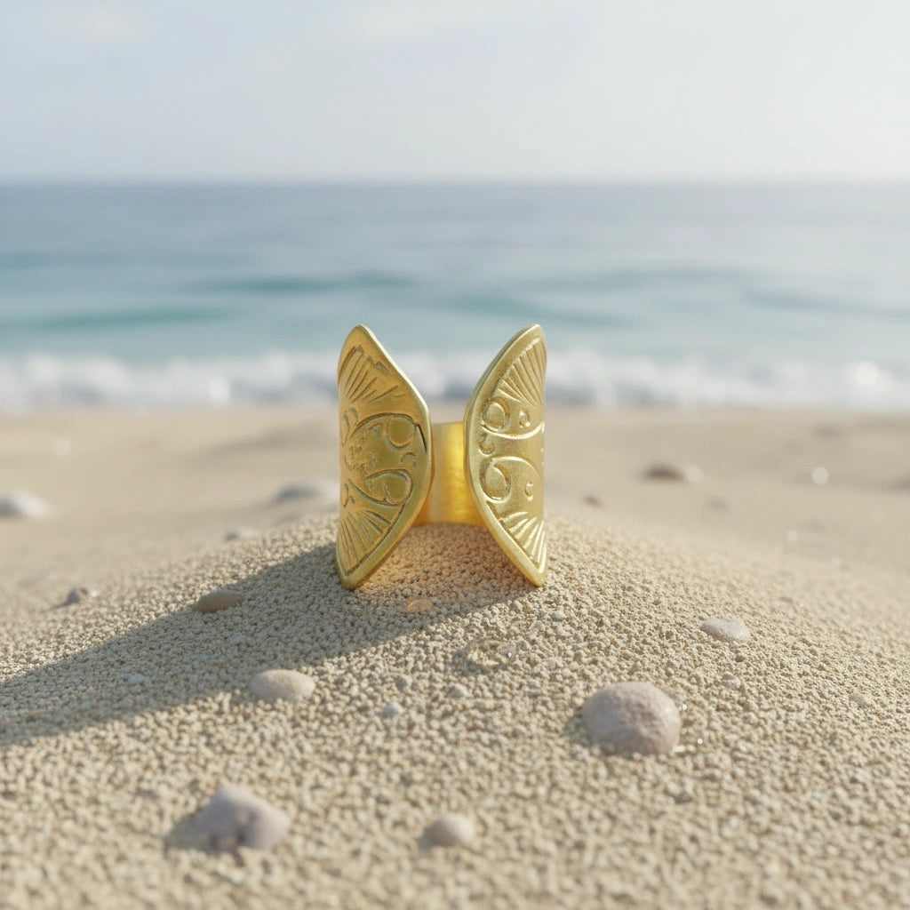 Anillo Targaryen Dorado