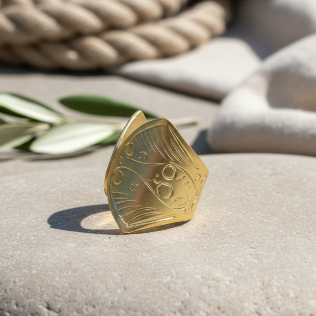 Anillo Targaryen Dorado