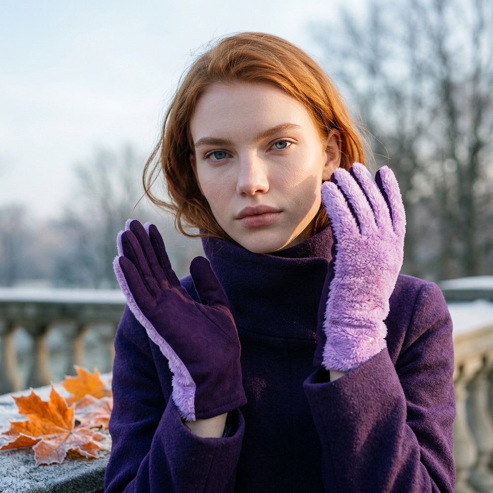 Guantes Lila