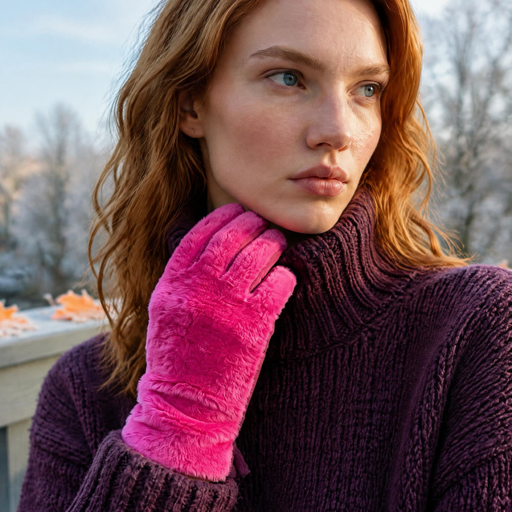 Guantes Fucsia