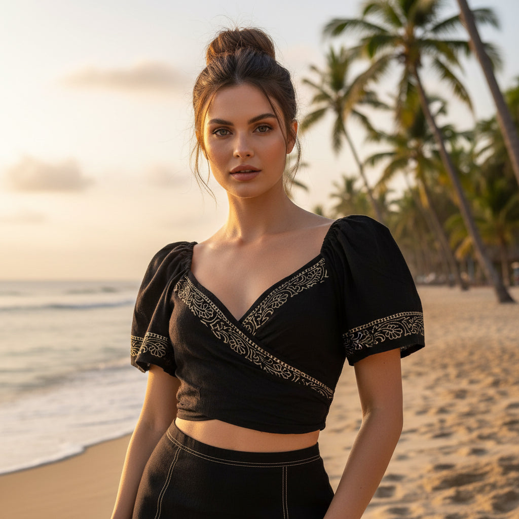 Bolero Corto Negro