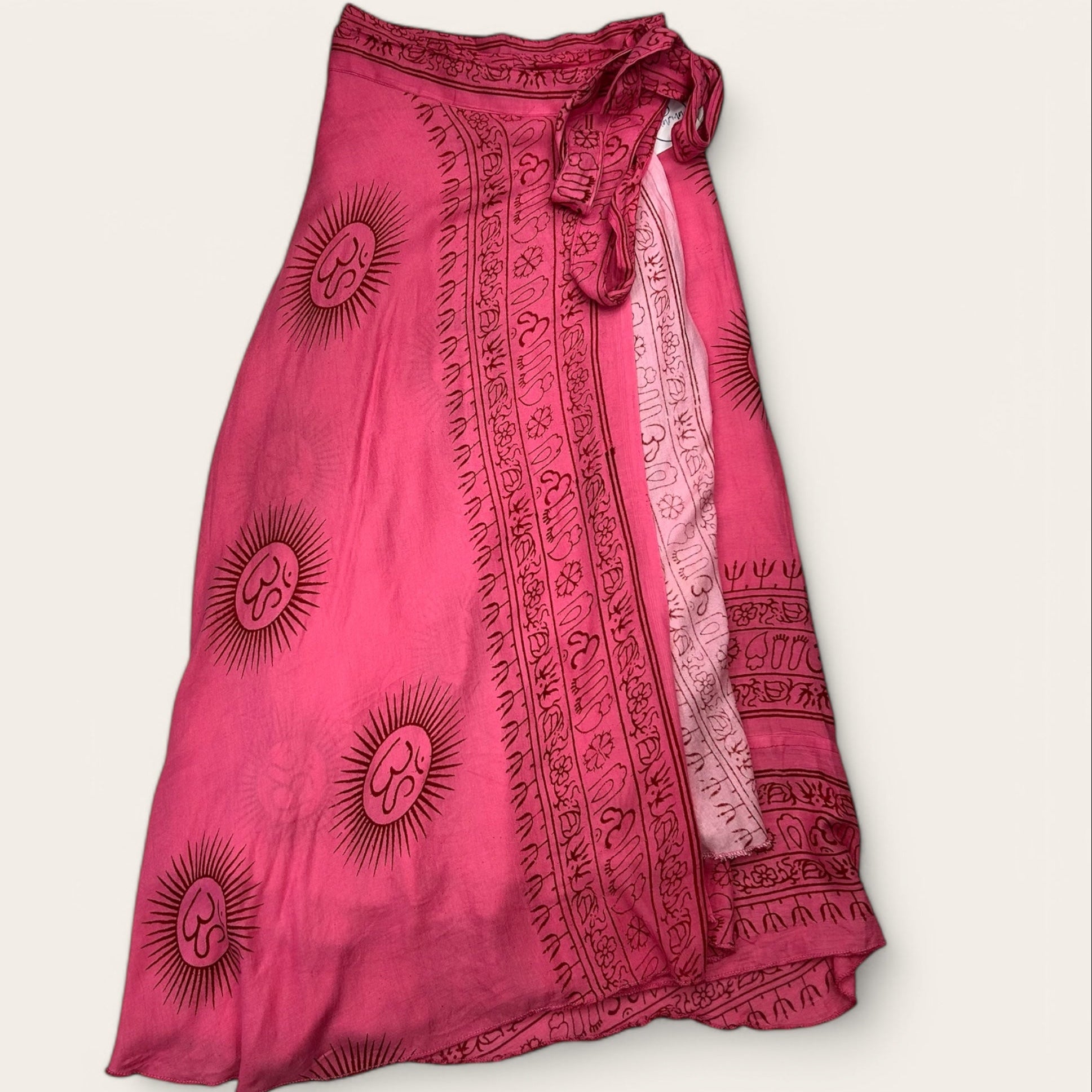 Falda Reversible Chicle/Rosa