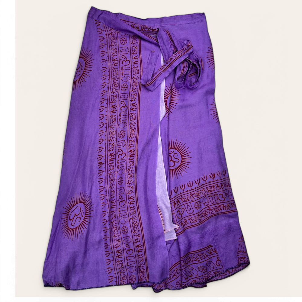 Falda Reversible Lila/Morado