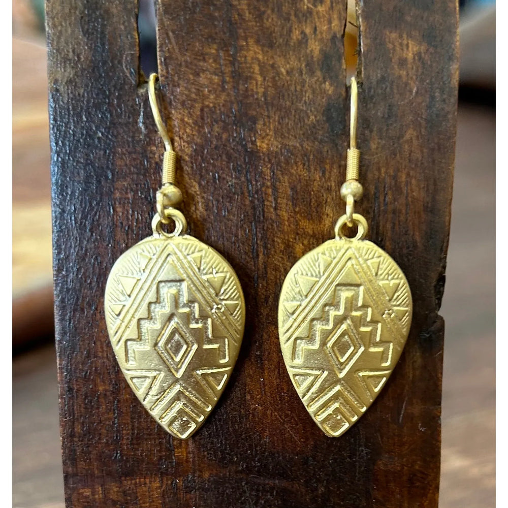 Pendientes Cuore Dorados