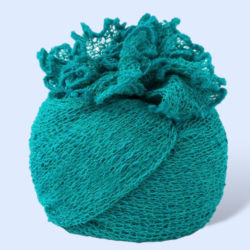 Poncho Turquesa