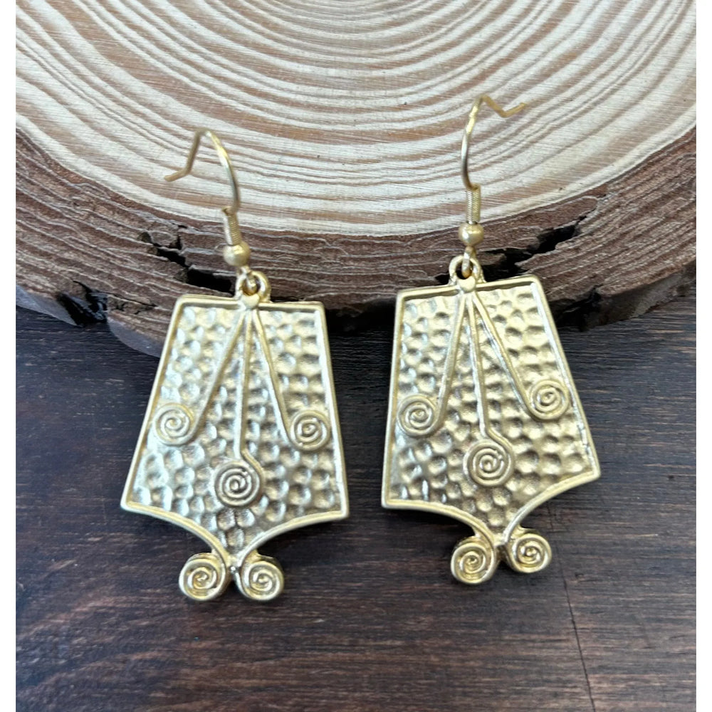 Pendientes Puntea Dorados