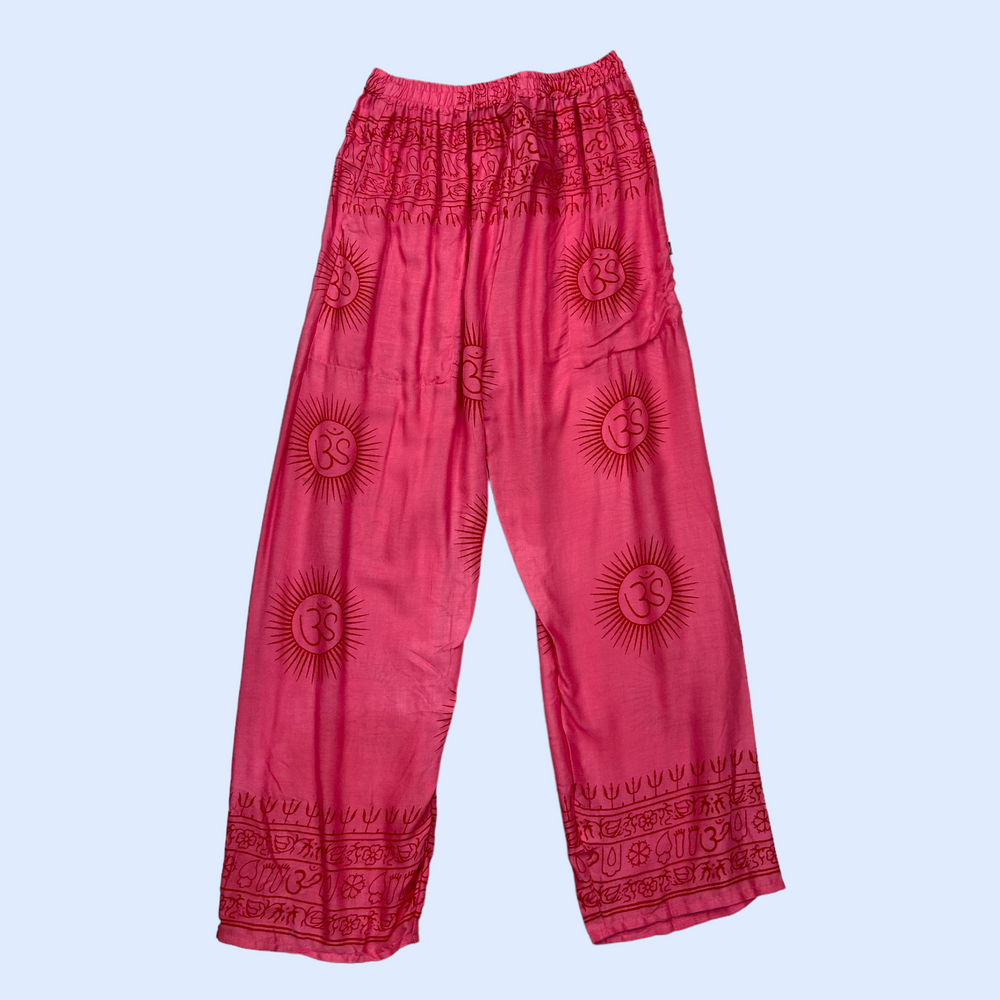 Pantalón bombacho chicle