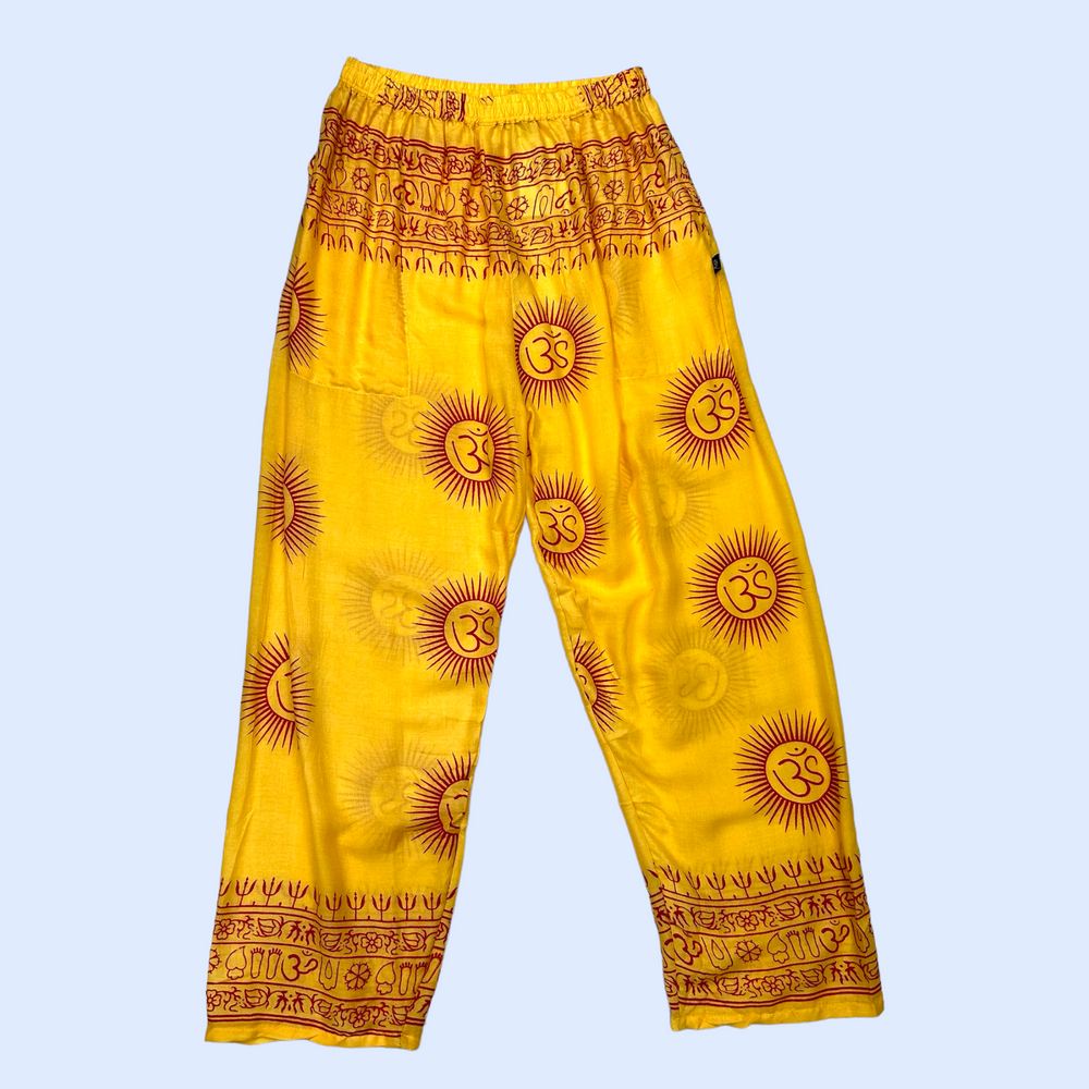 Pantalón bombacho girasol