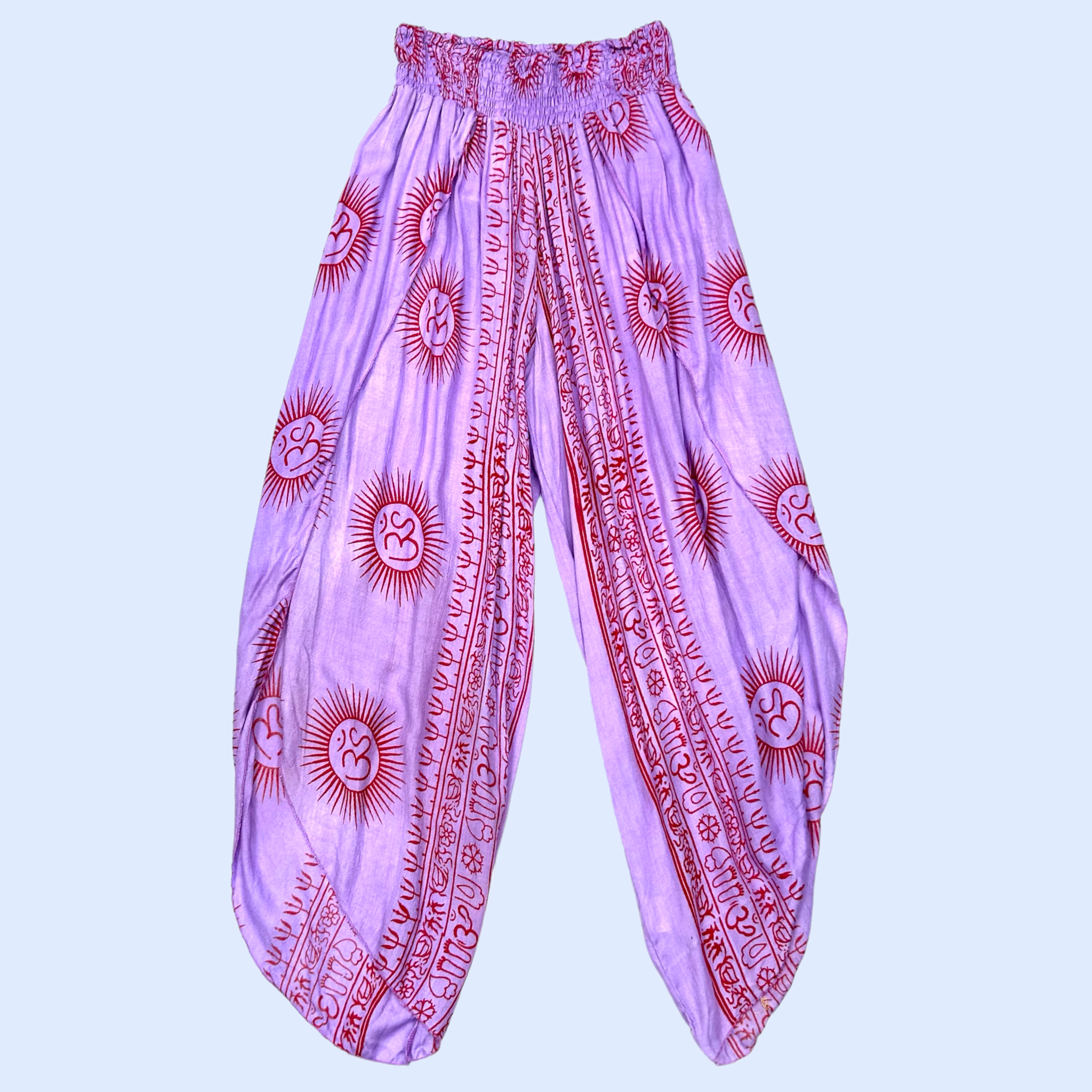 Pantalón Lila/rojo