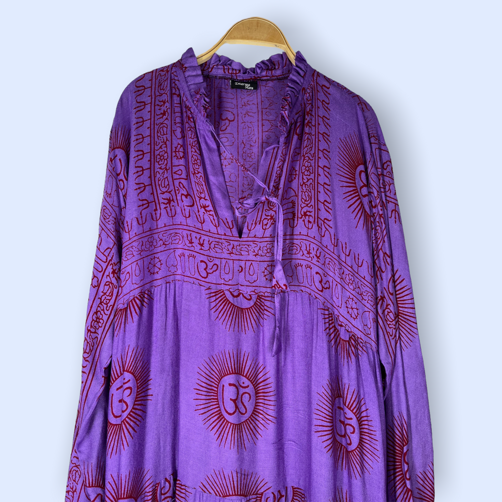 Vestido Rococó Morado