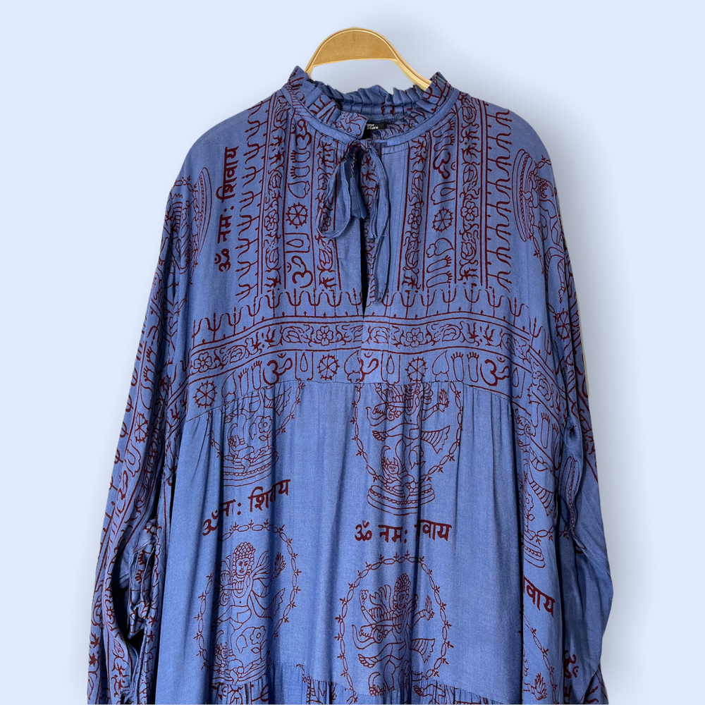 Vestido Rococó Denim