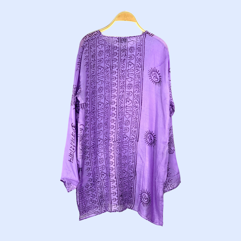 Kurta Clásica Lila/morado