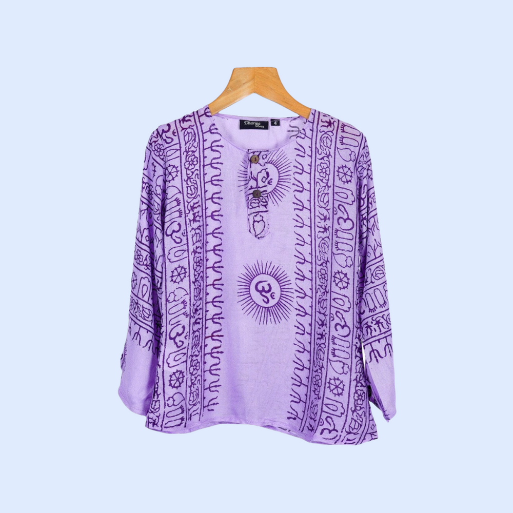 Kurta Lila/morado de Niños