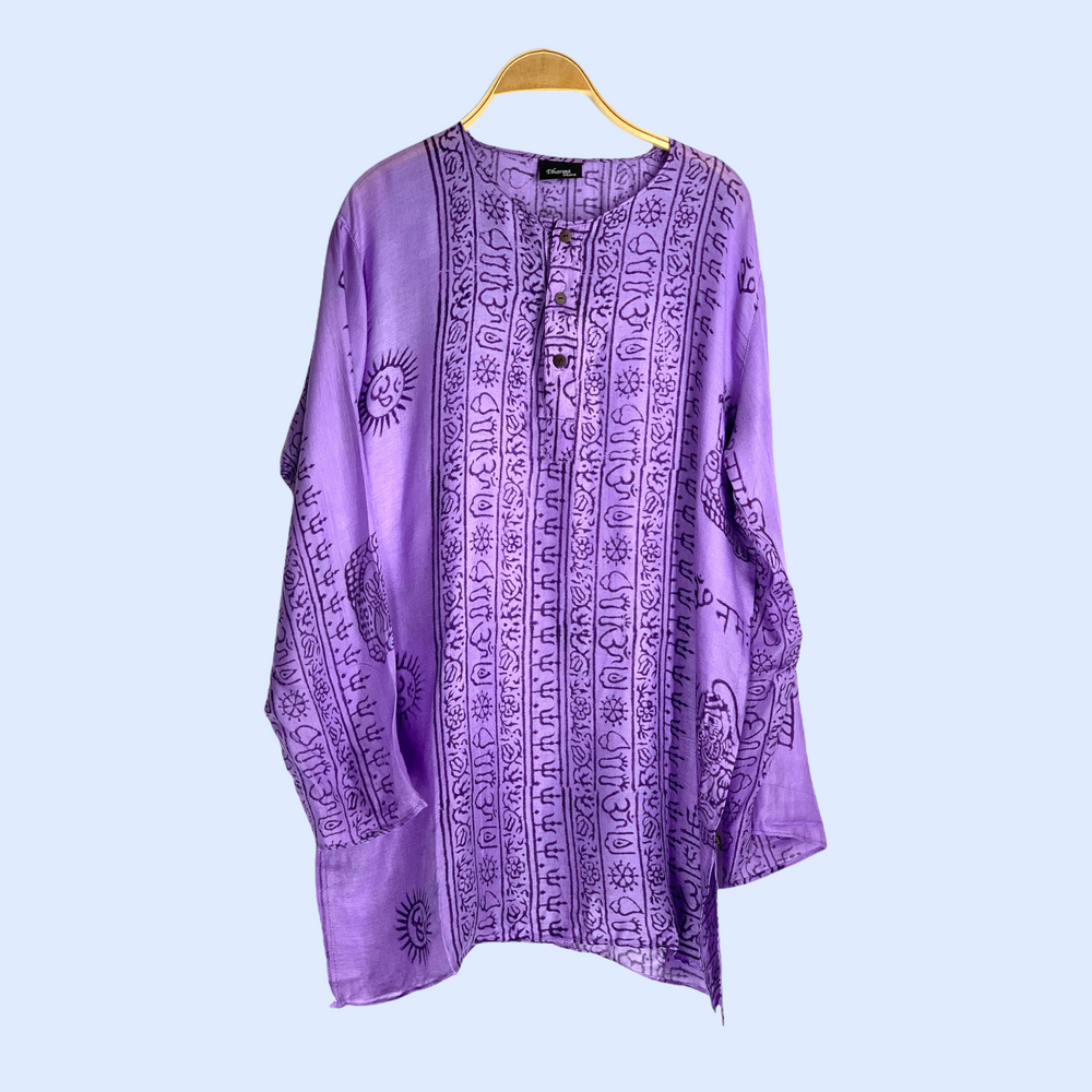 Kurta Clásica Lila/morado