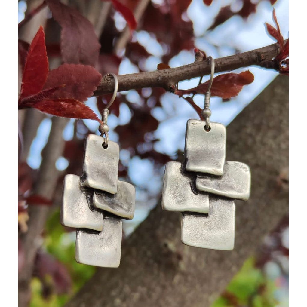 Pendientes Cubos