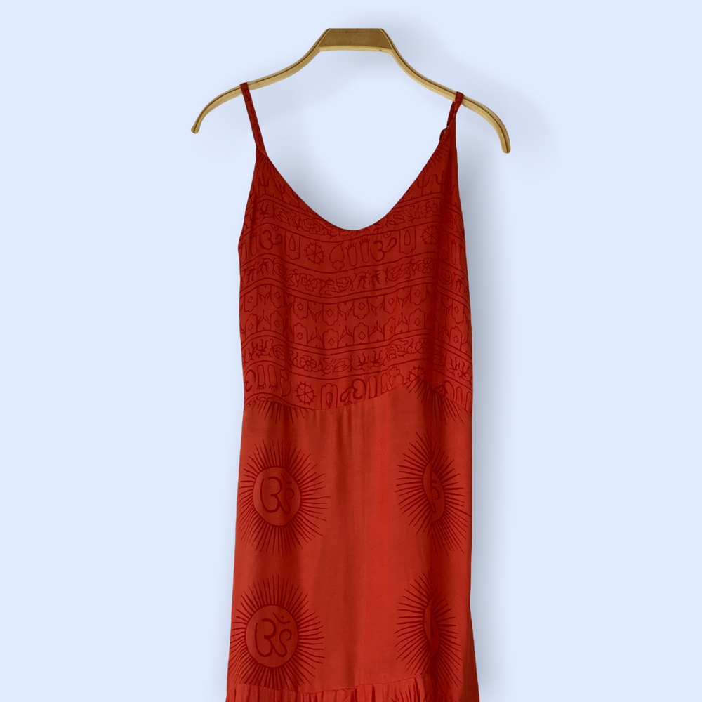 Vestido tirantes Rojo