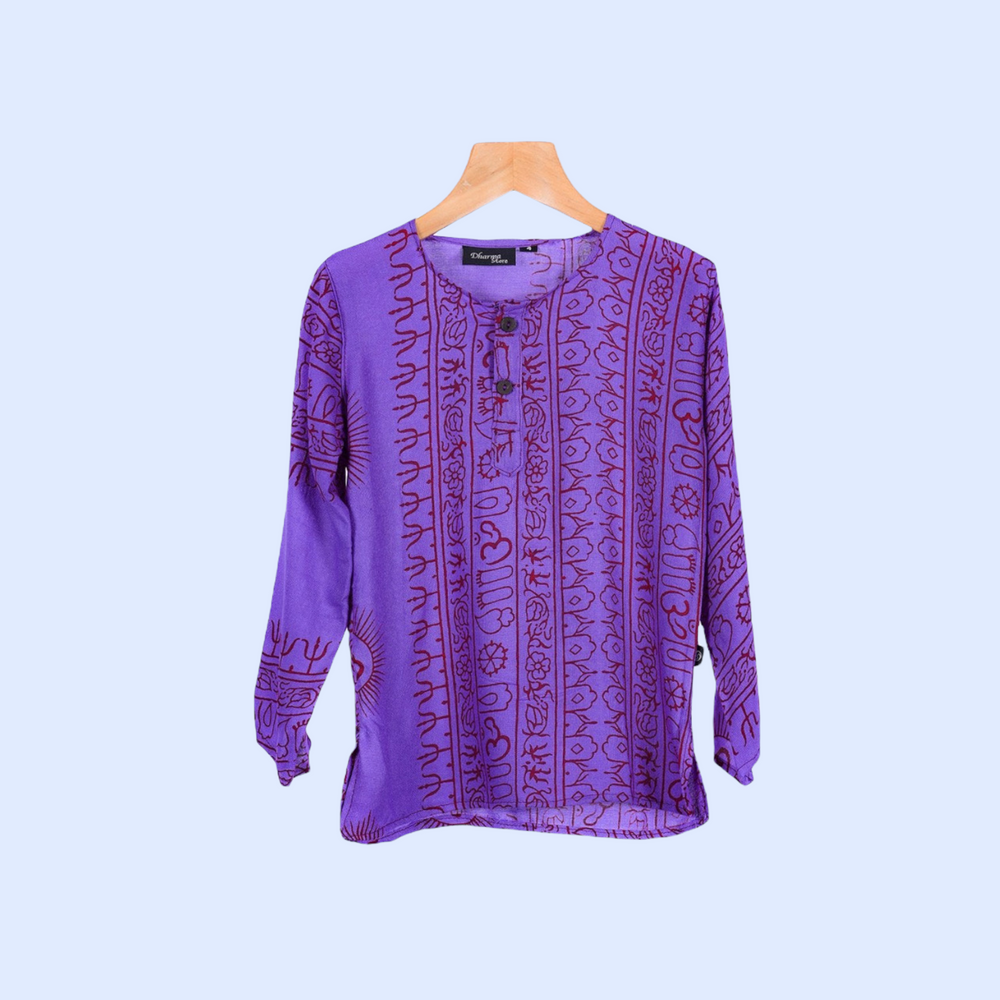 Kurta Morada de Niños