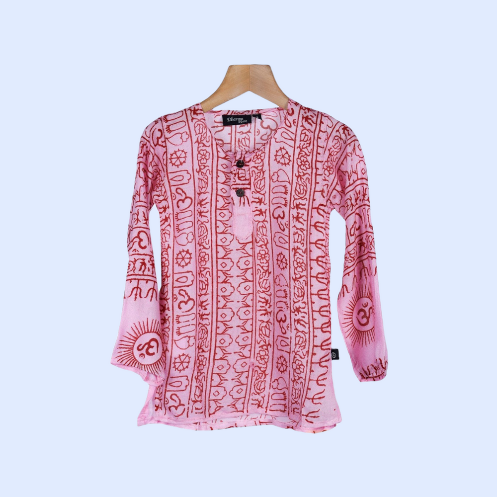 Kurta Rosa de Niños